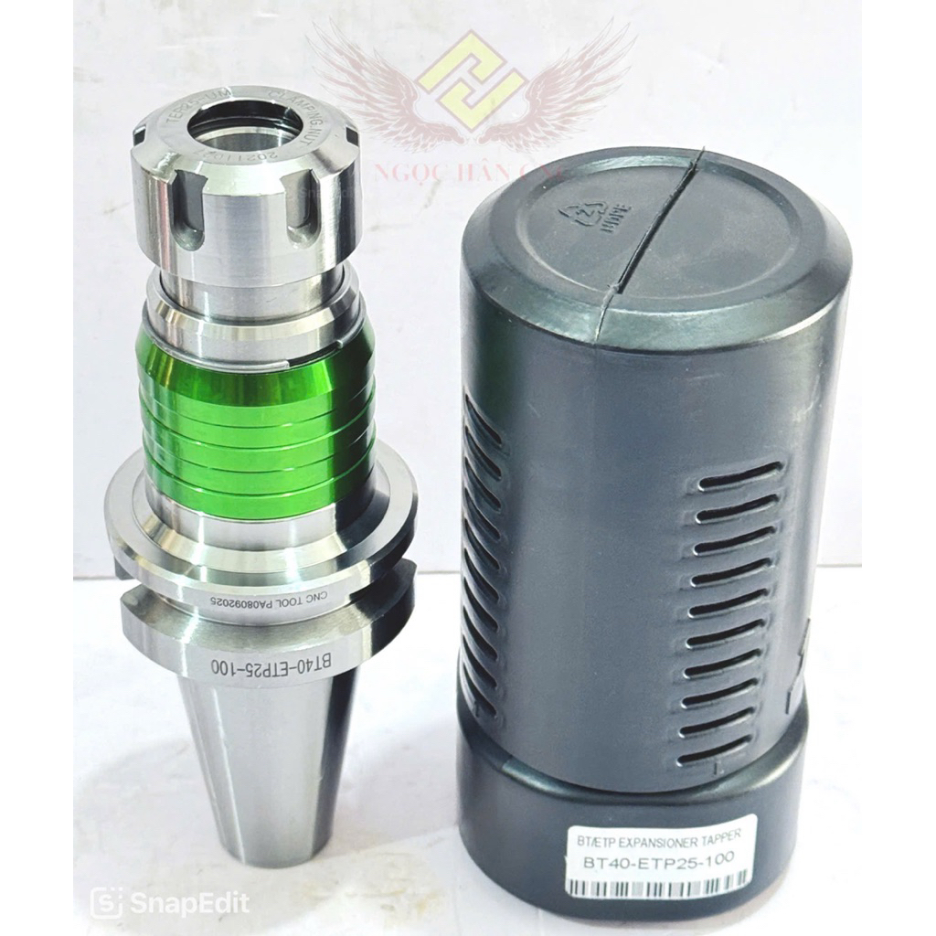 đầu bt40 lắp mũi taro chống gẫy (collet ER16, ER20, ER25, ER32)