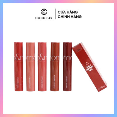 Son Tint Lì Bóng Hàn Quốc Romand Juicy Lasting Tint 5.5g - Căng Mọng Tự Nhiên, Lâu Trôi