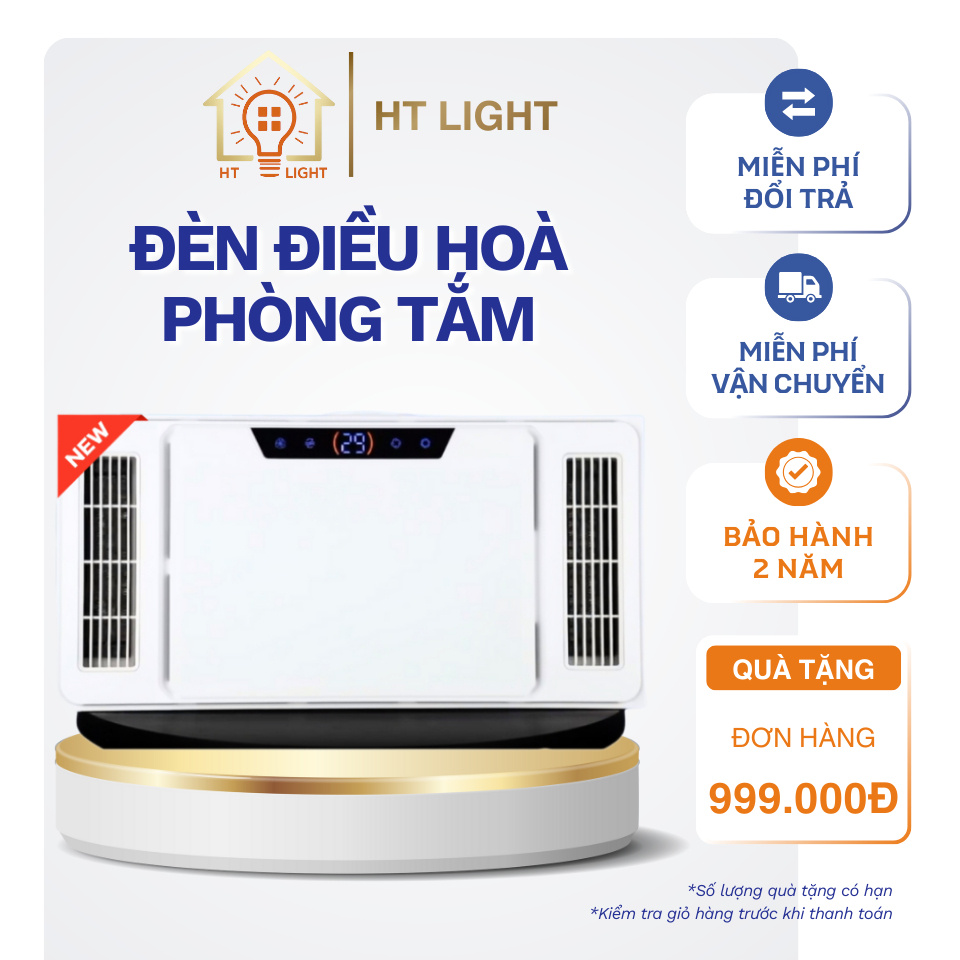 Đèn Sưởi Phòng Tắm Âm Trần Sưởi Nhanh, Chống Nước, An Toàn Tiết Kiệm Điện Bảo Hành 2 Năm SE_337