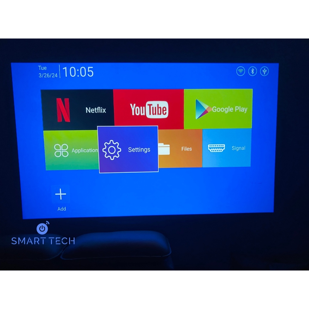 Máy chiếu mini HY320 / HY320 Mini / HY260 PRO  Full HD android 11.0 độ sáng 300 ANSI | BigBuy360 - bigbuy360.vn