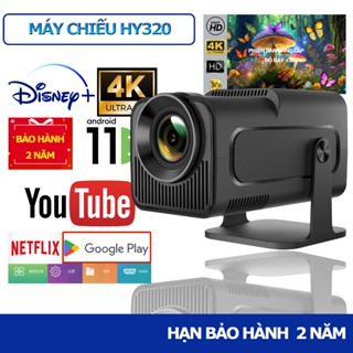 Máy chiếu mini HY320 / HY320 Mini / HY260 PRO  Full HD android 11.0 độ sáng 300 ANSI