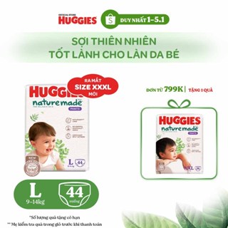  Tã Quần Huggies Platinum Nature Made M58 L44 XL38 XXL26 XXXL28 