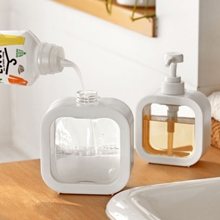 Bình chiết có vòi 300/500ml cho nước rửa tay, dầu gội, sữa tắm - Chai chiết đa năng phòng tắm, hotel