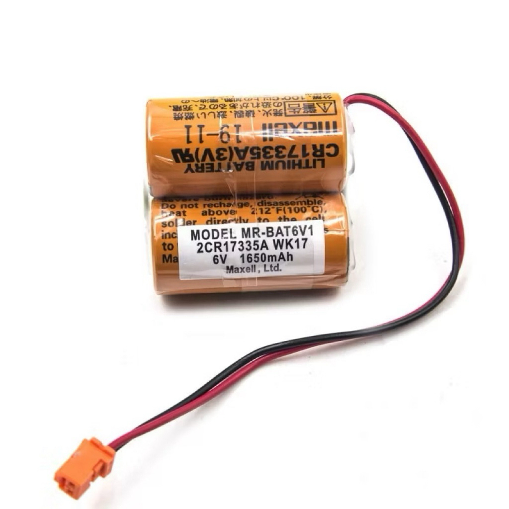 Pin Nguồn PLC - CNC Maxell 2CR17335A-WK17 Lithium 6v 1650mAh Made in Japan