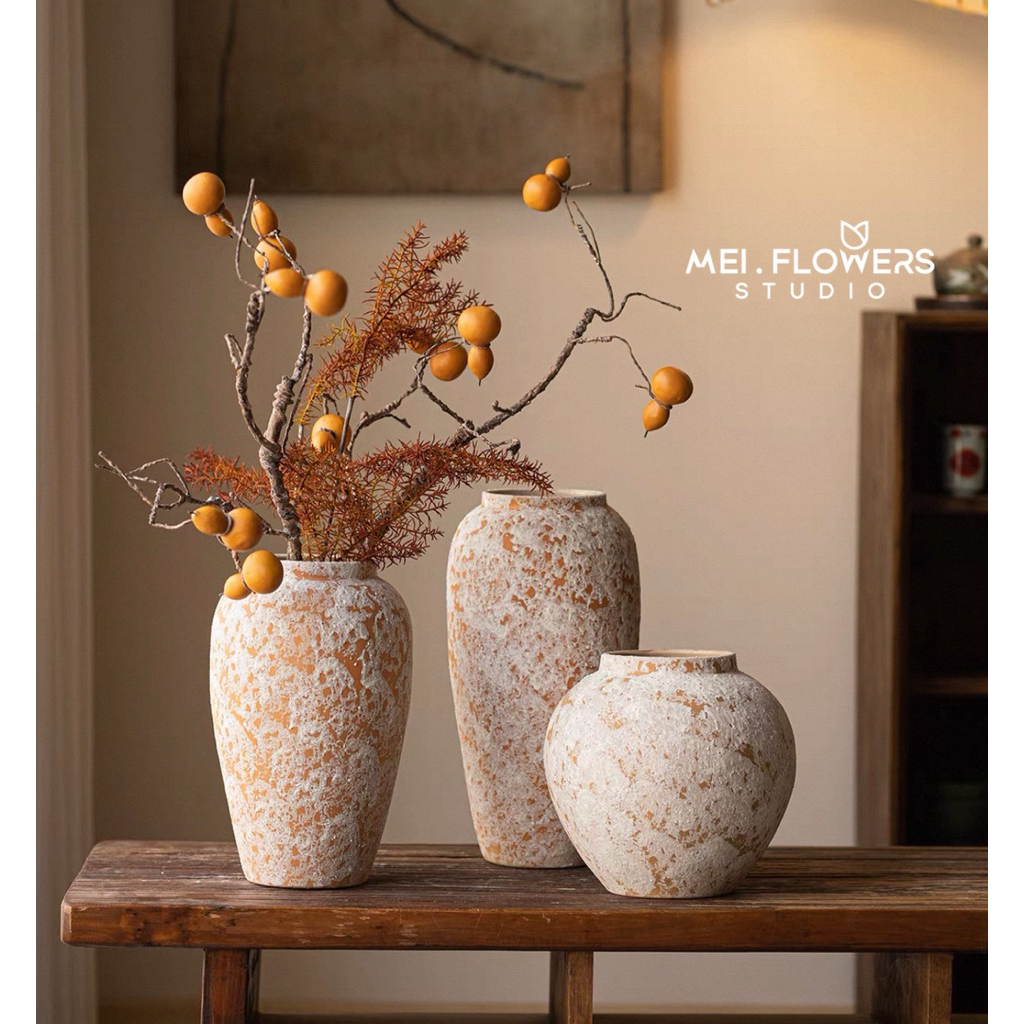 Bộ Sưu Tập Gốm KIZUNA Thủ Công Nghệ Thuật Cao Cấp / KIZUNA Vase
