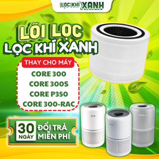 Bộ lọc LocKhiXanh® tương thích cho Lõi lọc không khí Levoit Core 300 / 300S / P350 / 300-RAC / 300RF