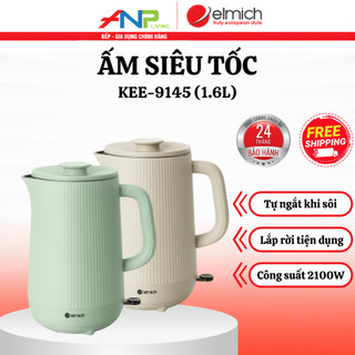 Ấm đun siêu tốc elmich 1.6l kee-9145 – công suất 2100w, đun sôi nhanh, dễ sử dụng