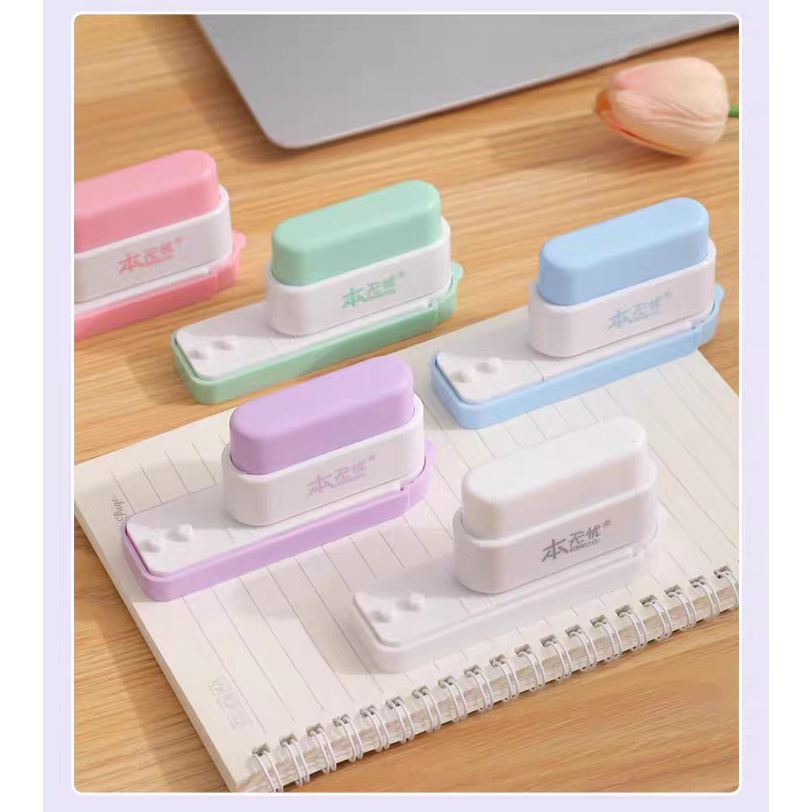 DỤNG CỤ BẤM LỖ GIẤY SỔ CÒNG - 5 LỖ, 20 26 30 lỗ A5 B5 A4-MÀU TRẮNG