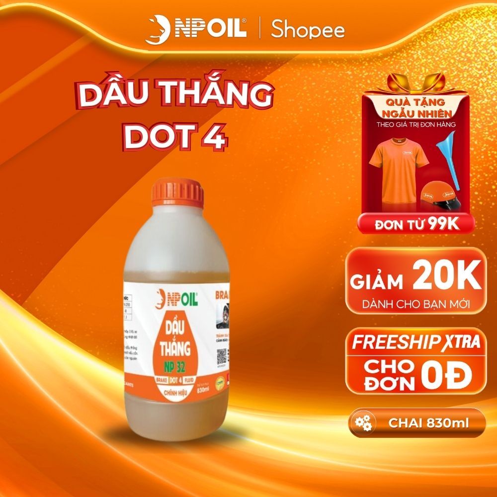Dầu thắng NPOIL BRAKE FLUID DOT 4