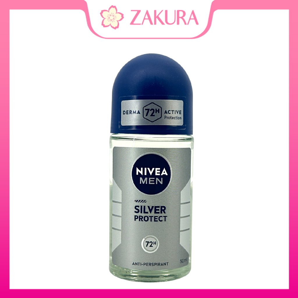 Nivea Roll On 50ml - Dry Comfort / Extra Bright / Fresh Natural / Silver Protect / Cool Powder / Dee