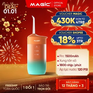  Tăm nước Magic B-01 đầu xoay 360 độ 4 đầu tăm thay thế chuẩn nha khoa 