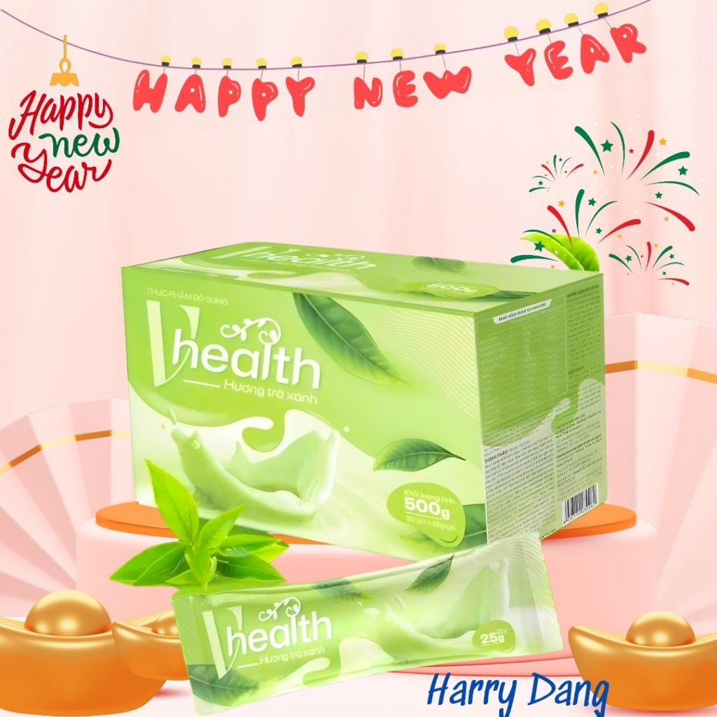 [ Giá Rẻ ]Thực Phẩm Bổ Sung Dinh Dưỡng Vhealth Trà Xanh