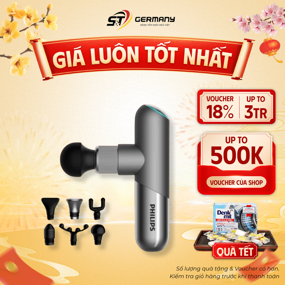 Máy massage thể thao mini Philips PPM7501 cao cấp GermanySnT 160205