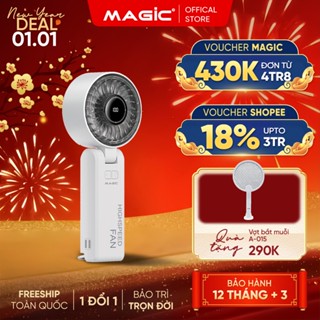   Hàng Mới Về  Quạt sạc cầm tay mini Magic A-013 Pin thực tế 1200mAh Dùng 8h Bảo hành 12 tháng 