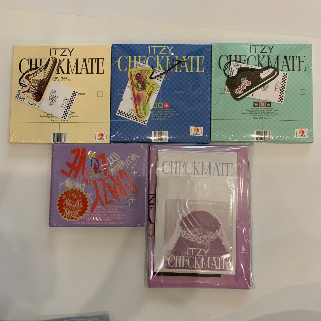 ITZY - Album KILL MY DOUBT và YEJI nguyên seal
