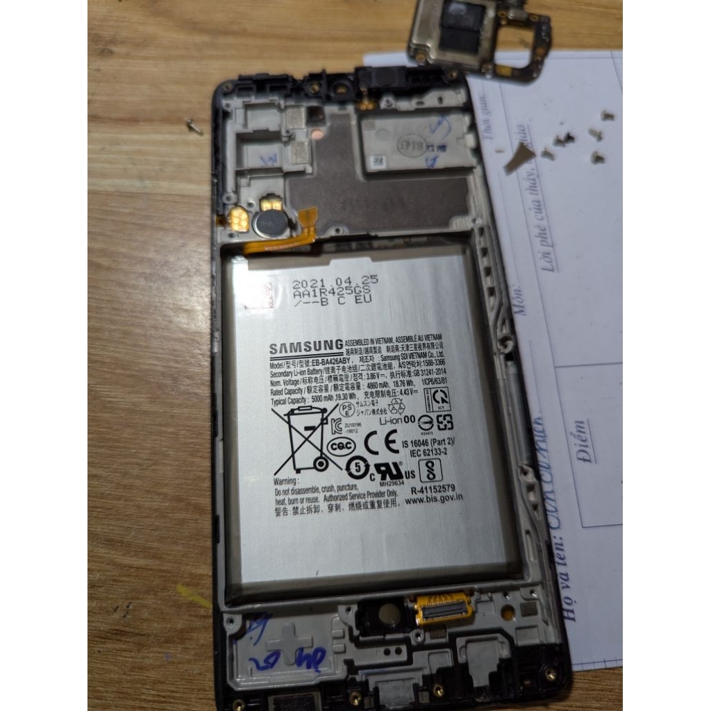 PIN Samsung A42 5G zin