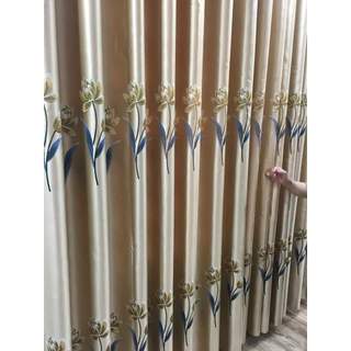 rèm VẢI rộng 2m35 cao 2m50 hàng đẹp cản nắng cao.