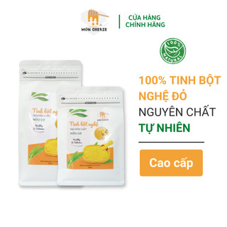  100% Tinh Bột Nghệ Nguyên Chất Mon Cherie Honey Loại Cao Cấp Từ Những Củ Nghệ Đỏ Tươi Giàu Curcumin 