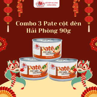  Combo 3 Pate Cột Đèn Hải Phòng HALONG CANFOCO 90g  1 Lon 