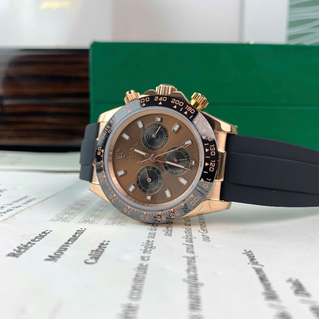Đồng hồ Rolex nam size 39mm máy cơ nhật Miyota chuẩn loại 1. BH 24TH