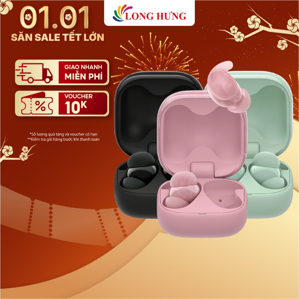 Tai nghe Bluetooth True Wireless Sony LinkBuds Fit WF-LS910N - Hàng chính hãng