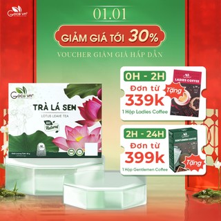  Trà lá sen túi lọc Goce - An thần dễ ngủ 