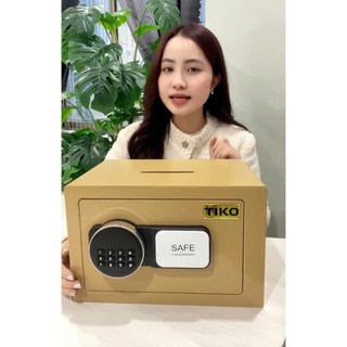  Két Sắt TIKO Mini Thông Minh Khóa Số  Vân Tay Điện Tử 