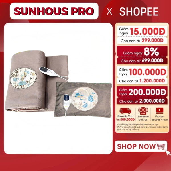 Combo Gối và Thảm Ngải Cứu Đông Y Thịnh An Cao Cấp - Thải Điện, Bảo Vệ Sức Khỏe Người Dùng