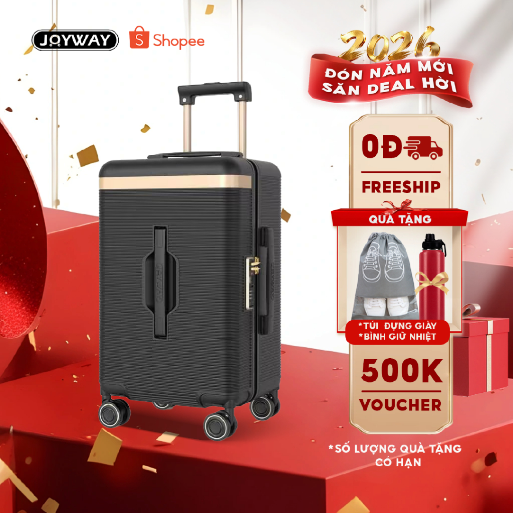 VALI CÔNG NGHỆ MỚI Vali hiện đại Joyway Size 22 inch chất liệu dày dặn cao cấp khóa TSA bảo mật cao