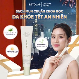  Kem Hỗ Trợ Giảm Mụn giúp đều màu da giảm vết thâm mụn - Retolab Exo-Spotless 15ml 