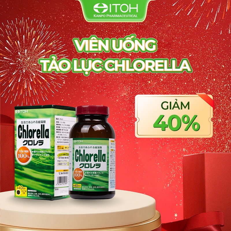 Viên Uống Tảo Lục Itoh Chlorella