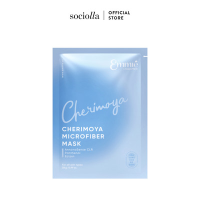 [Hàng Tặng Không Bán] Mặt Nạ Mãng Cầu Làm Dịu Da Emmié Cherimoya Microfiber Mask