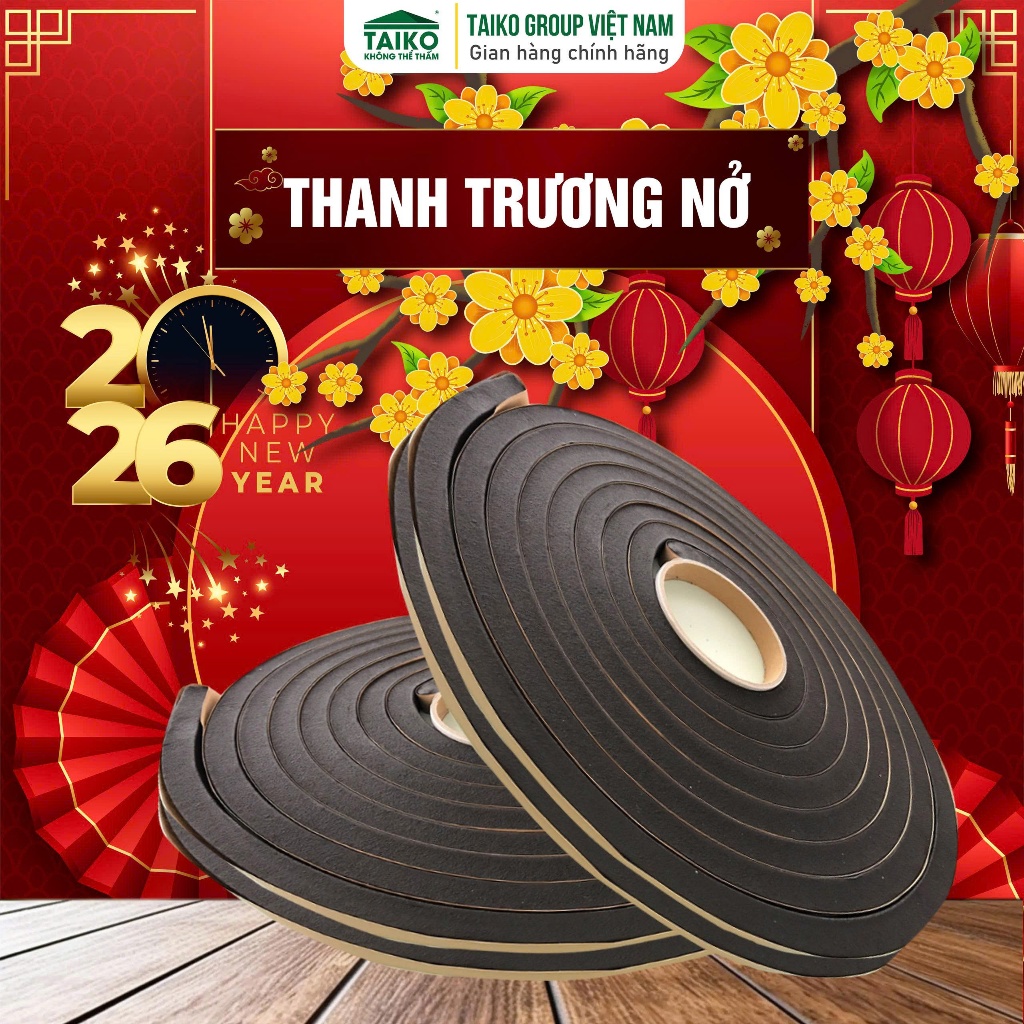 [Hàng Chính Hãng] Thanh Trương Nở, Thanh Thủy Trương Thanh Cao su Chống Thấm Mạch. Chèn Cổ Ống Thoát