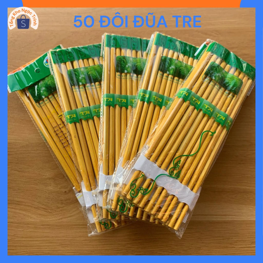 50 đôi đũa tre