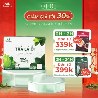  Trà lá ổi túi lọc Goce - Tan mỡ giảm cân ngừa tiểu đường 