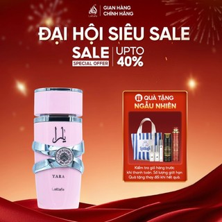  Nước hoa nữ Lattafa Yara EDP - Hương thơm ngọt ngào lãng mạn lưu hương lâu 100ml chai 