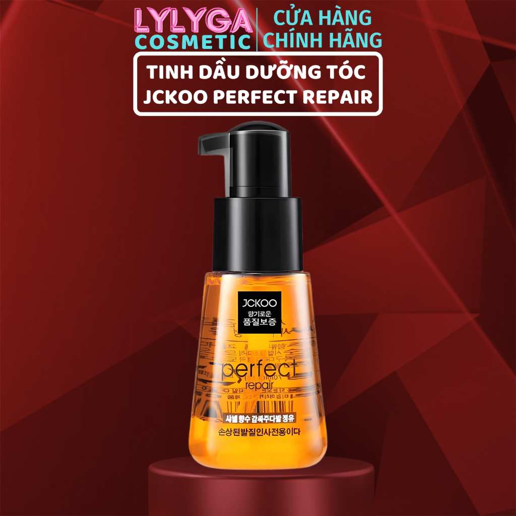 Tinh dầu dưỡng tóc JCKOO Perfect Repair 70ml oil Serum phục hồi dưỡng tóc uốn, nhuộm, tóc hư tổn khô xơ giữ nếp tóc TD08
