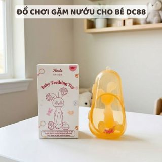 Đồ Chơi Gặm Nướu, Mọc Răng Cao Cấp Chất Liệu Silicone Nano Bạc Hình Thỏ Cầm Tay - Hinata DC88