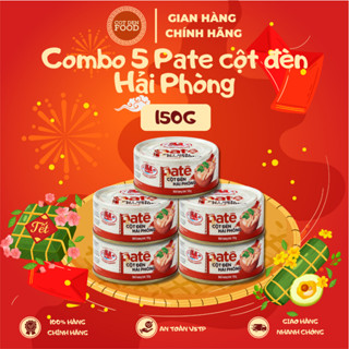 COMBO 5 Hộp Pate Cột Đèn Hải Phòng Đóng Hộp 150G - Đồ Hộp Hạ Long 