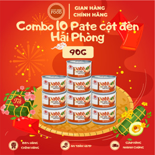  COMBO 10 Hộp Pate Cột Đèn Hải Phòng 90G - Đồ Hộp Hạ Long 