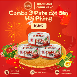  COMBO 3 Hộp Pate Cột Đèn Hải Phòng 150G - Đồ Hộp Hạ Long 