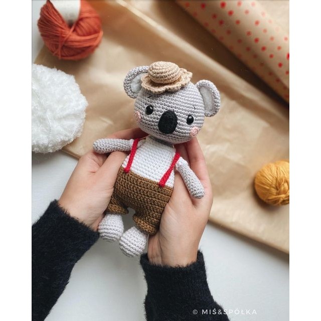 (File PDF) Chart hướng dẫn móc len tiếng Việt koala Charlie