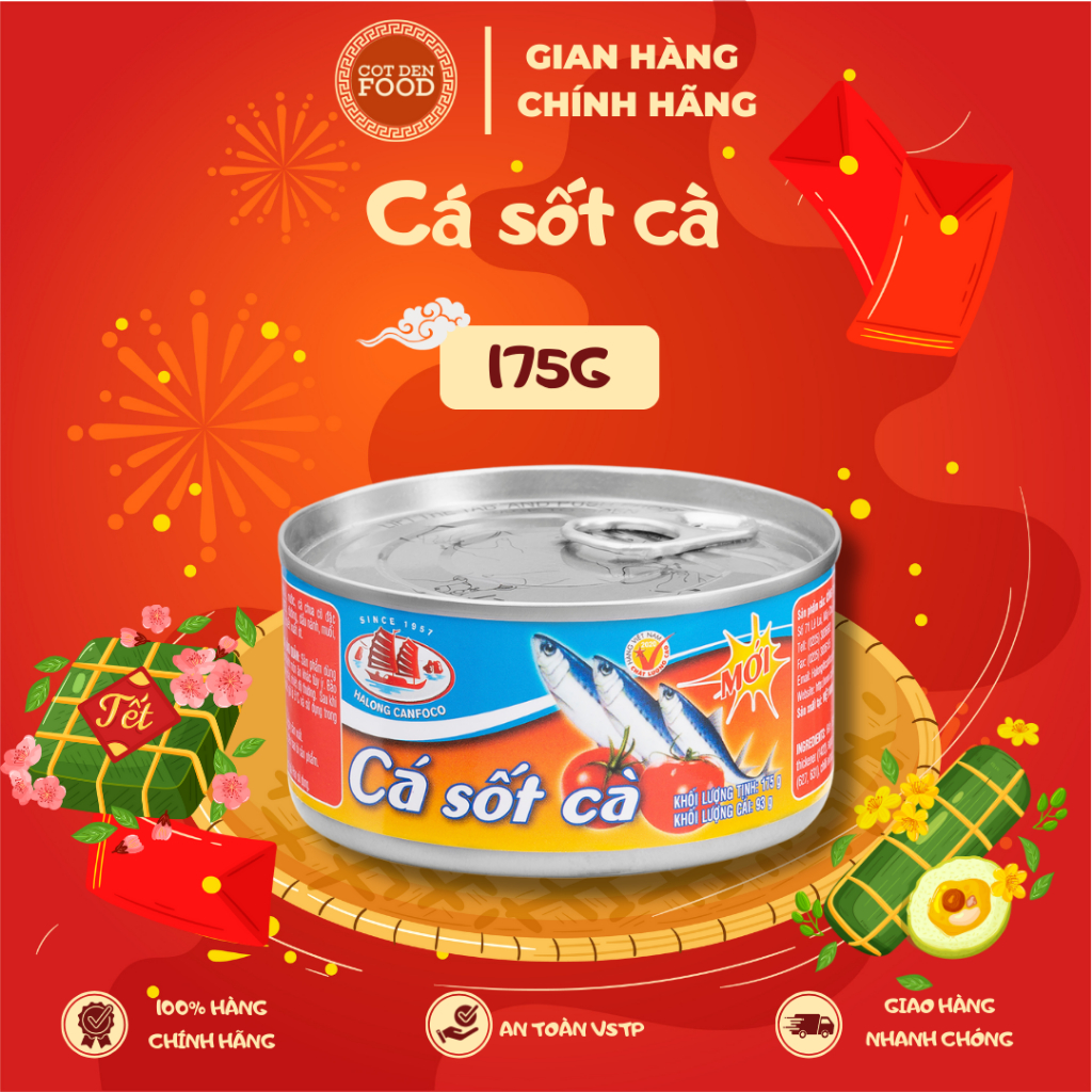 Cá Sốt Cà HALONG CANFOCO 175g