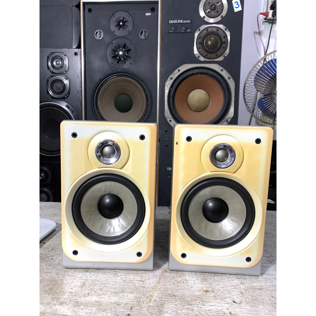 Bán Cặp Loa Nghe Nhạc AIWA  SX - M520 bãi nhật hát cực hay  hàng bãi nhật về hơi xấu