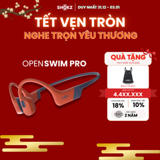   MỚI  Tai Nghe Bơi Lội Truyền Âm Thanh Qua Xương SHOKZ OPENSWIM PRO S710 Bluetooth Kết Hợp MP3 32GB - Bảo Hành 2 Năm 