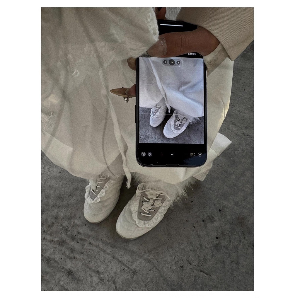 Giày thể thao Ballet Lace (Ballet Lace Shoes) Lestream - Authentic