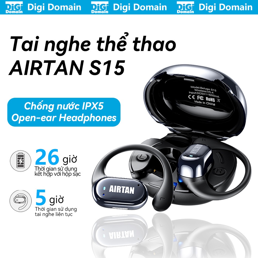 WEKOME Tai nghe Bluetooth không dây thể thao ows hifi dung lượng pin lớn tws ture wireless stereo - 