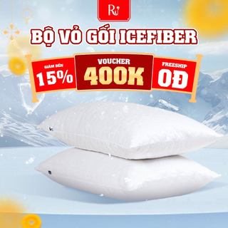  Vỏ Gối Nằm Vải Lạnh IceFiberTM Ru9 | Mát Lạnh và Thoải Mái | Kích Thước 50cm x 70cm 