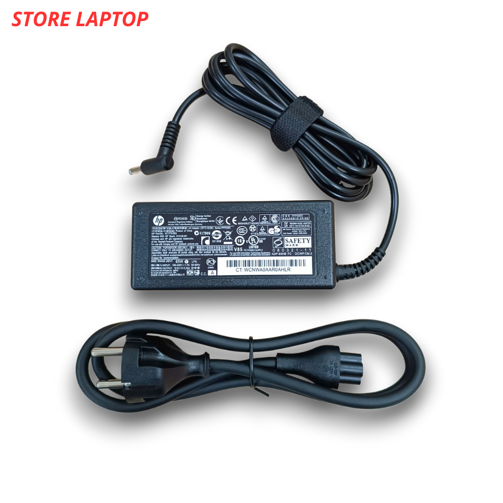 Cục Sạc Laptop HP 19.5V - 3.33A 65W cho Hp Envy Probook Elitebook