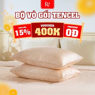   GIẢM 50%  Vỏ Gối Nằm Tencel Ru9 | Sợi Bạch Đàn Cao Cấp | Mềm Mịn Như Lụa -  Mát Lạnh | Màu Trơn |7 Màu Sắc|3 Kích Thước 